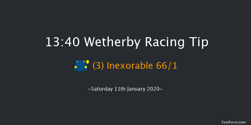 Wetherby 13:40 Novices Hurdle (Class 4) 20f Fri 27th Dec 2019