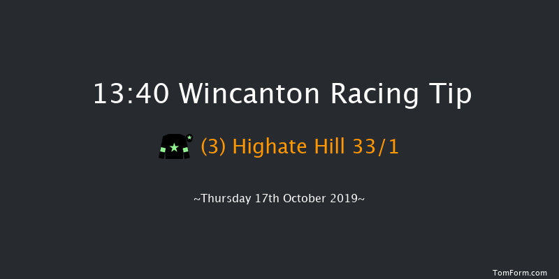 Wincanton 13:40 Maiden Hurdle (Class 4) 15f Wed 9th Oct 2019