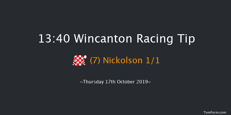 Wincanton 13:40 Maiden Hurdle (Class 4) 15f Wed 9th Oct 2019