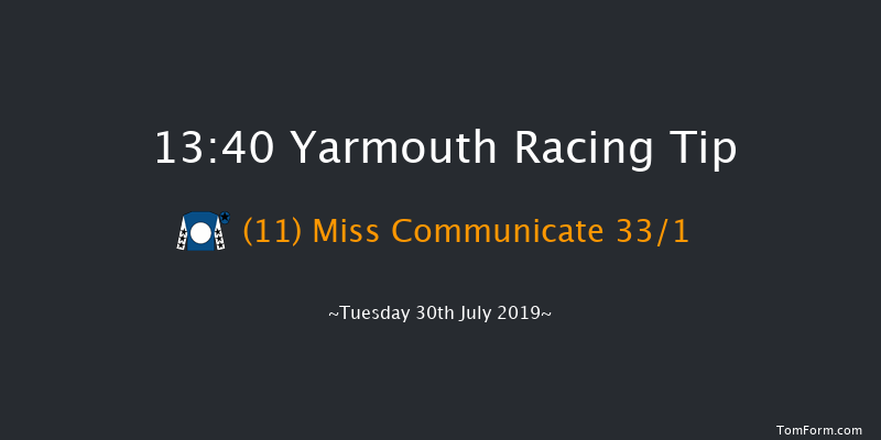 Yarmouth 13:40 Handicap (Class 6) 7f Wed 10th Jul 2019
