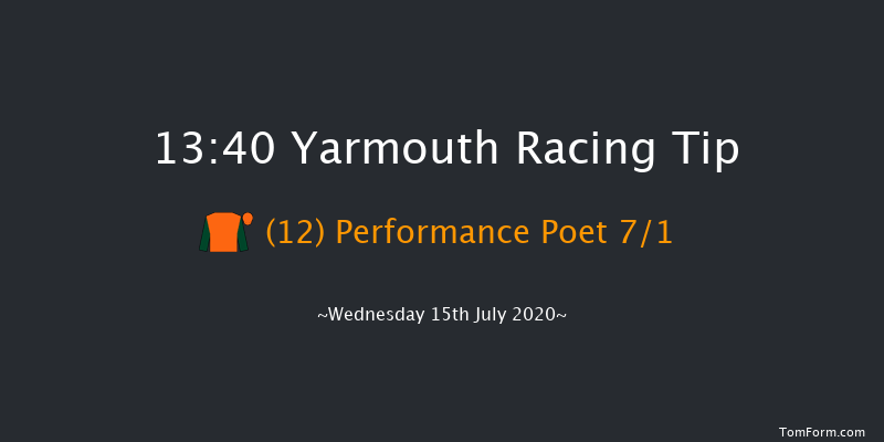 Visit attheraces.com Median Auction Maiden Fillies' Stakes Yarmouth 13:40 Maiden (Class 5) 7f Sat 4th Jul 2020