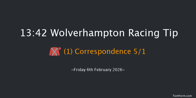 Wolverhampton 13-42 (Class 4) 6f Tue 3rd Feb 2026