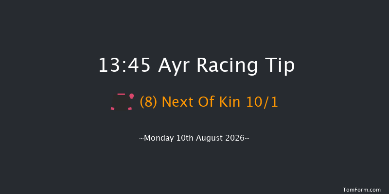 Ayr 13-45 (Class 4) 6f Sat 8th Aug 2026