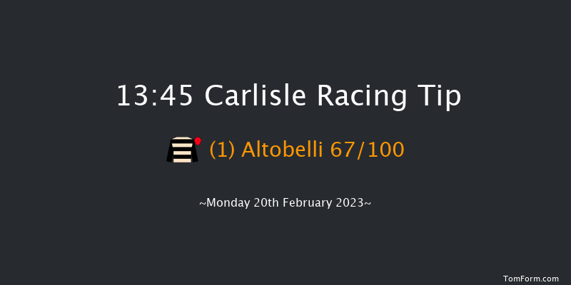 Carlisle 13:45 Novices Hurdle (Class 4) 19f Mon 6th Feb 2023