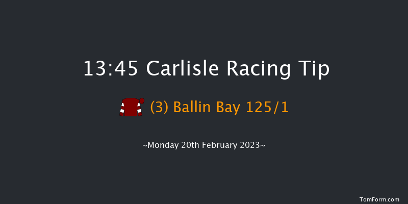 Carlisle 13:45 Novices Hurdle (Class 4) 19f Mon 6th Feb 2023