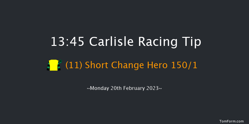Carlisle 13:45 Novices Hurdle (Class 4) 19f Mon 6th Feb 2023