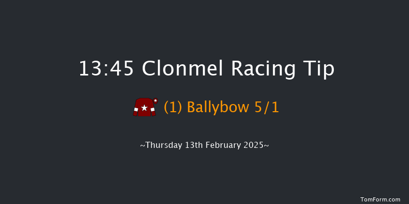 Clonmel  13:45 Maiden Hurdle 24f Wed 15th Jan 2025