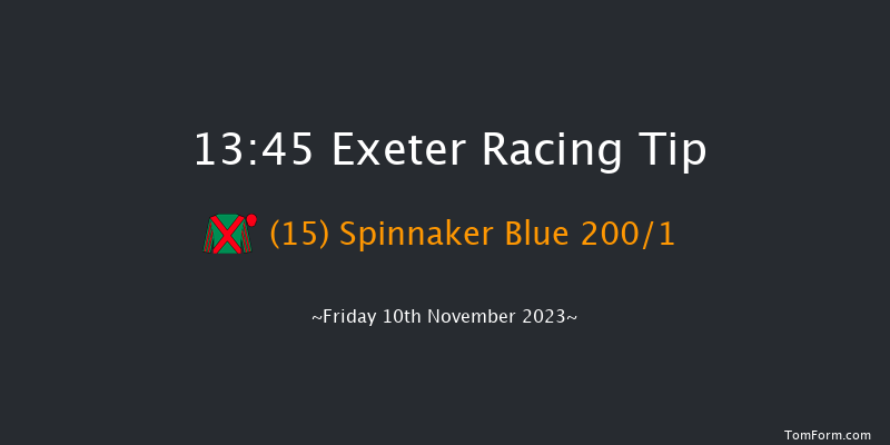 Exeter 13:45 Maiden Hurdle (Class 3) 17f Tue 24th Oct 2023