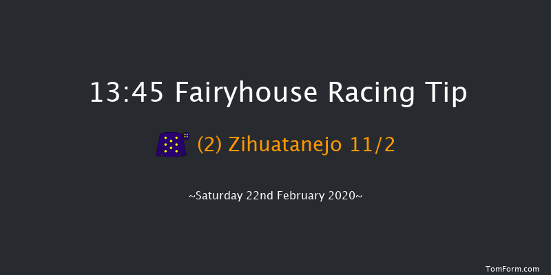 Connolly's RED MILLS Irish EBF Auction Maiden Hurdle Fairyhouse 13:45 Maiden Hurdle 16f Sat 25th Jan 2020
