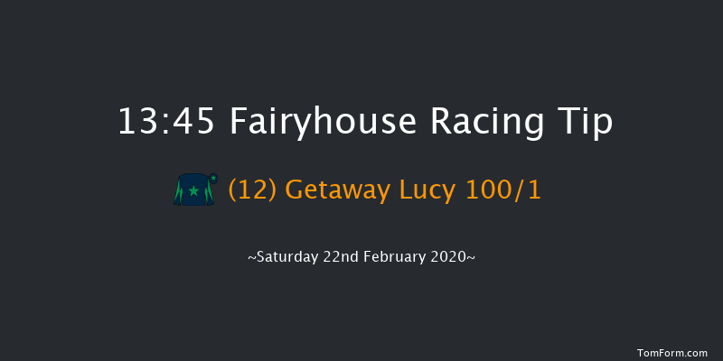Connolly's RED MILLS Irish EBF Auction Maiden Hurdle Fairyhouse 13:45 Maiden Hurdle 16f Sat 25th Jan 2020