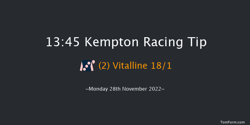 Kempton 13:45 Handicap (Class 6) 12f Mon 21st Nov 2022