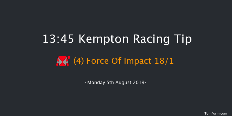 Kempton 13:45 Stakes (Class 5) 5f Wed 10th Jul 2019