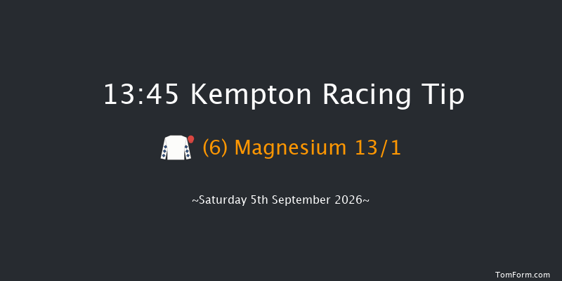 Kempton 13-45 (Class 5) 8f Fri 4th Sep 2026