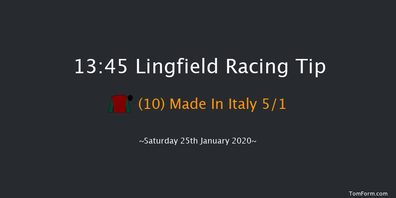 Lingfield 13:45 Stakes (Class 6) 8f Fri 24th Jan 2020