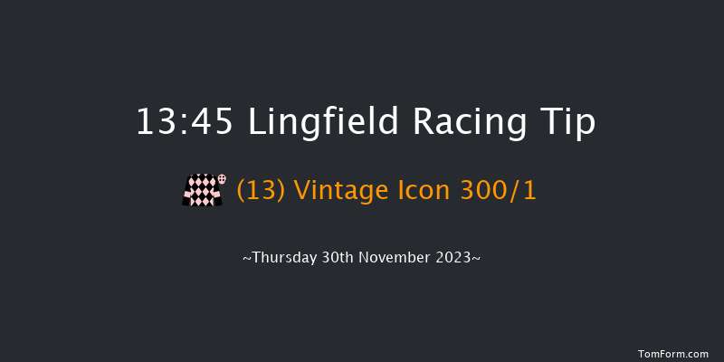 Lingfield 13:45 Novices Hurdle (Class 4) 16f Sat 25th Nov 2023