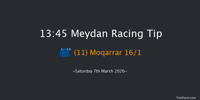 Burj Nahaar Sponsored By Emirates Holidays (Group 3) Meydan 13:45 1m 12 run Burj Nahaar Sponsored By Emirates Holidays (Group 3) Sat 29th Feb 2020