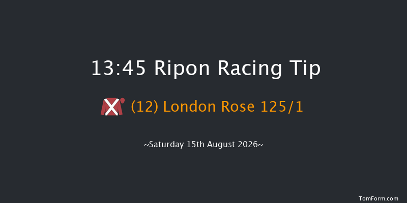 Ripon 13-45 (Class 2) 8f Mon 3rd Aug 2026