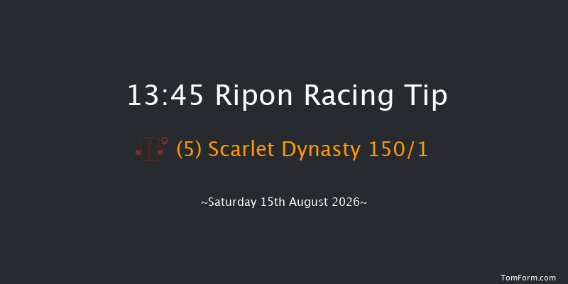 Ripon 13-45 (Class 2) 8f Mon 3rd Aug 2026