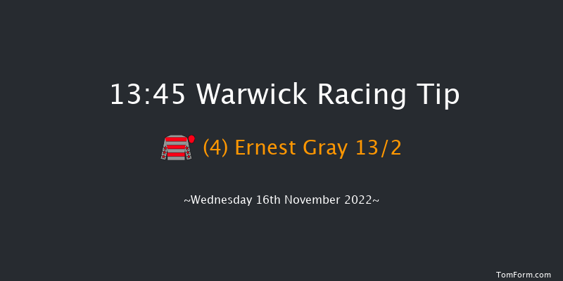 Warwick 13:45 Maiden Hurdle (Class 4) 21f Tue 1st Nov 2022