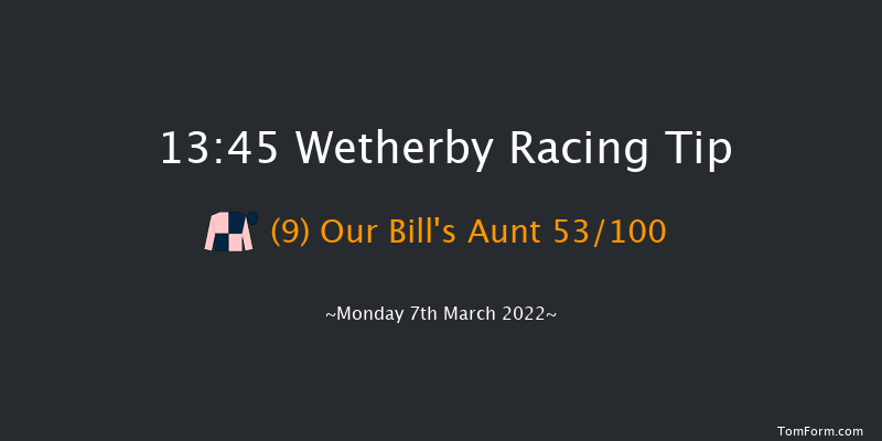 Wetherby 13:45 Maiden Hurdle (Class 4) 21f Wed 16th Feb 2022
