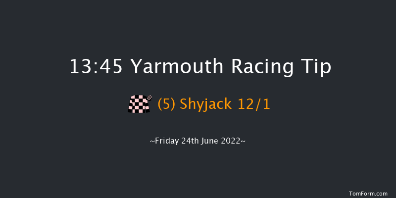 Yarmouth 13:45 Handicap (Class 6) 8f Thu 9th Jun 2022