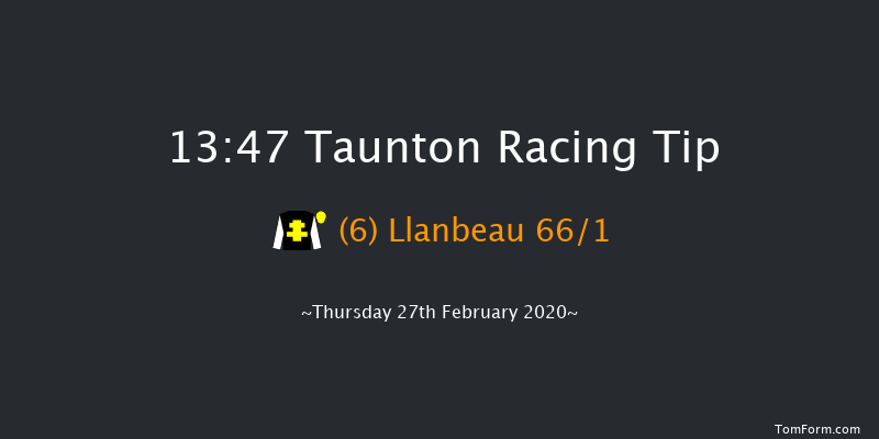 Racing To School Selling Hurdle Taunton 13:47 Selling Hurdle (Class 5) 19f Sun 2nd Feb 2020