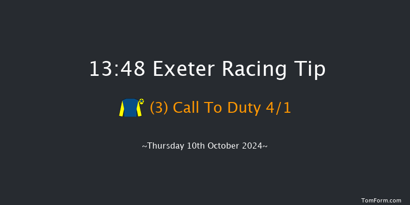 Exeter  13:48 Maiden Hurdle (Class 4) 18f Fri 19th Apr 2024