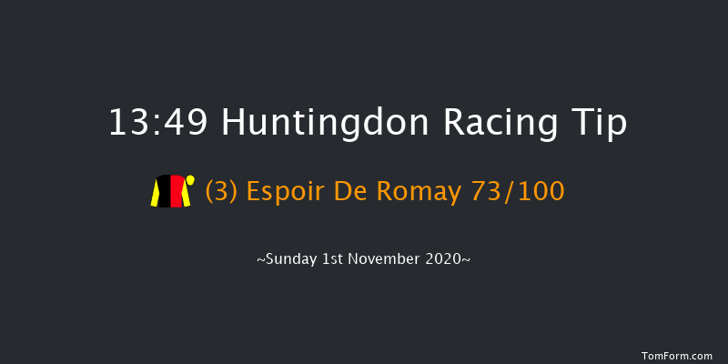 Watch And Bet At MansionBet Novices' Chase (GBB Race) Huntingdon 13:49 Maiden Chase (Class 3) 20f Tue 13th Oct 2020