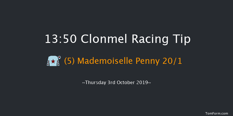 Clonmel 13:50 Maiden Hurdle 17f Thu 5th Sep 2019