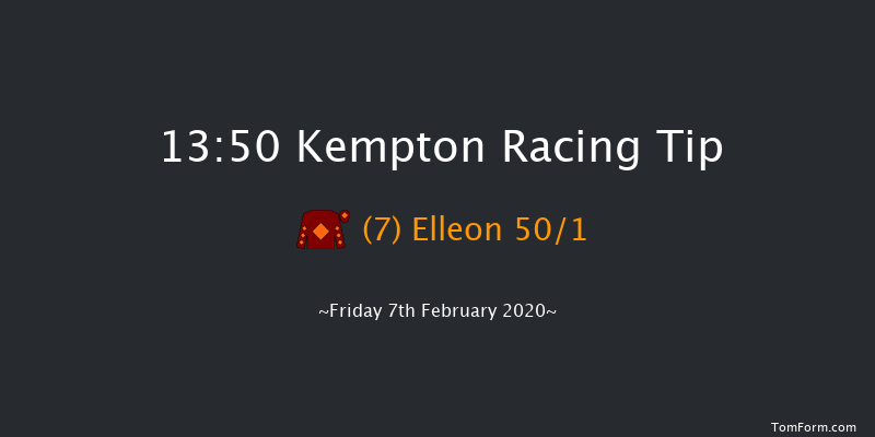 Kempton 13:50 Novices Hurdle (Class 4) 21f Tue 4th Feb 2020