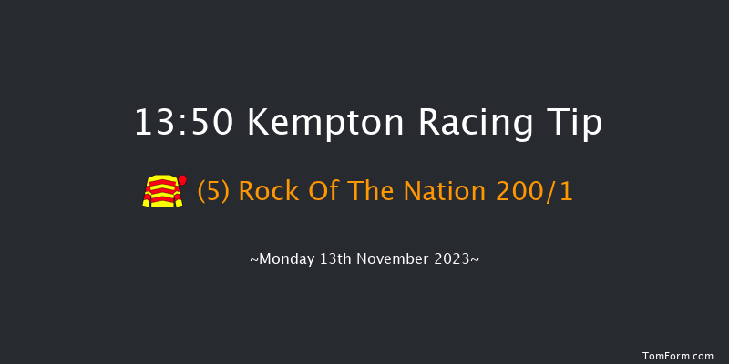Kempton 13:50 Novices Hurdle (Class 4) 21f Wed 8th Nov 2023