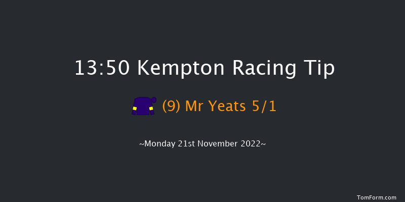 Kempton 13:50 Handicap Hurdle (Class 4) 24f Fri 18th Nov 2022