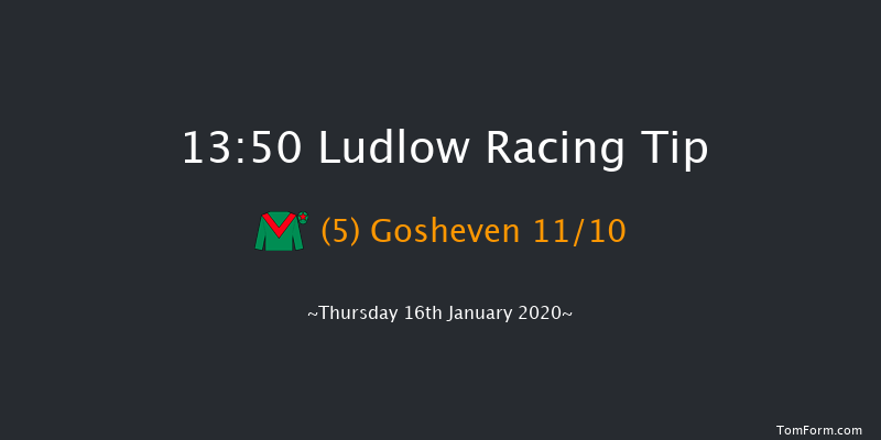 Ludlow 13:50 Maiden Hurdle (Class 4) 21f Wed 8th Jan 2020