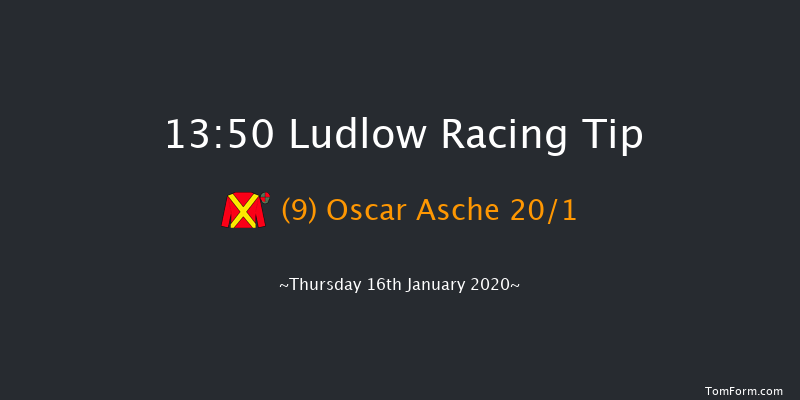 Ludlow 13:50 Maiden Hurdle (Class 4) 21f Wed 8th Jan 2020