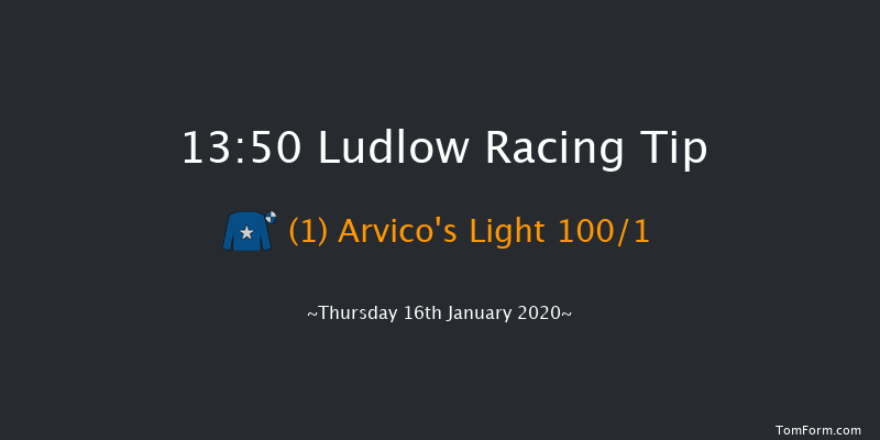 Ludlow 13:50 Maiden Hurdle (Class 4) 21f Wed 8th Jan 2020