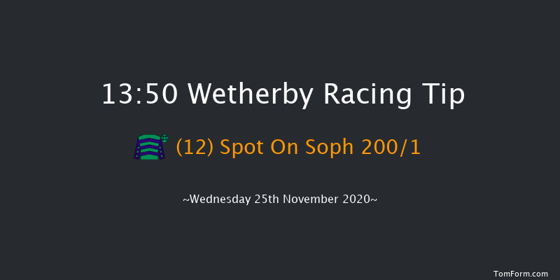 Follow RacingTV On Twitter Novices' Hurdle (GBB Race) Wetherby 13:50 Maiden Hurdle (Class 4) 16f Sat 14th Nov 2020