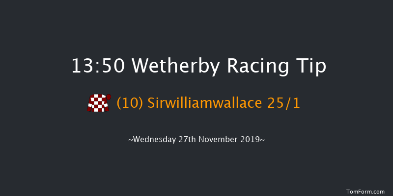 Wetherby 13:50 Maiden Hurdle (Class 4) 16f Sat 16th Nov 2019