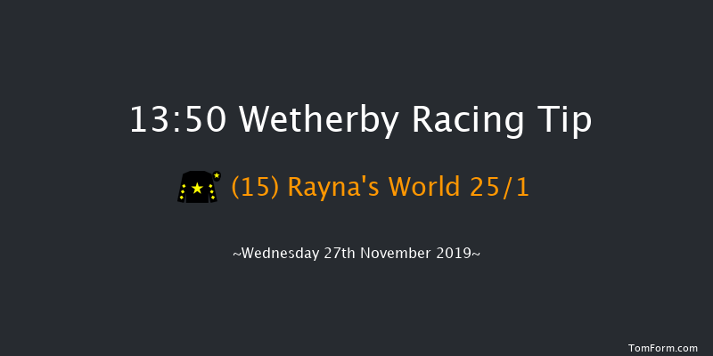 Wetherby 13:50 Maiden Hurdle (Class 4) 16f Sat 16th Nov 2019