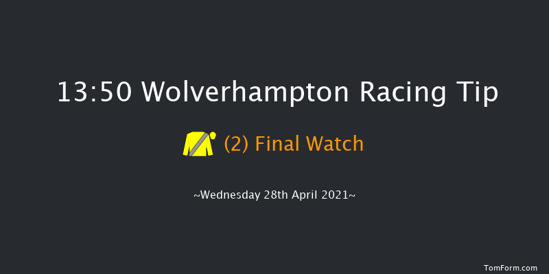 Visit attheraces.com Novice Median Auction Stakes Wolverhampton 13:50 Stakes (Class 6) 9f Sat 24th Apr 2021