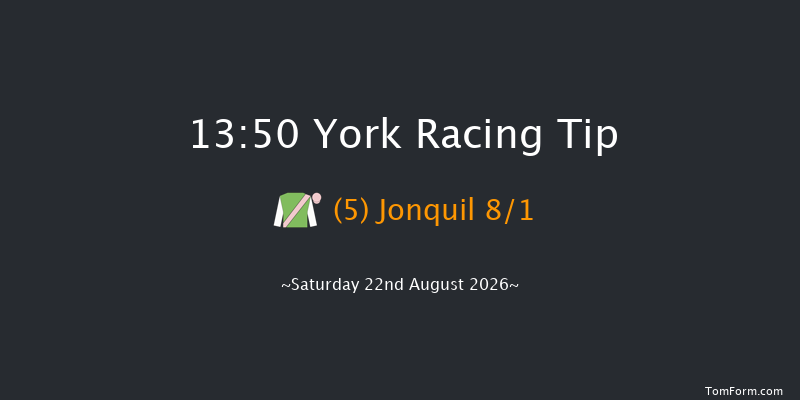 York 13-50 (Class 1) 8f Fri 21st Aug 2026