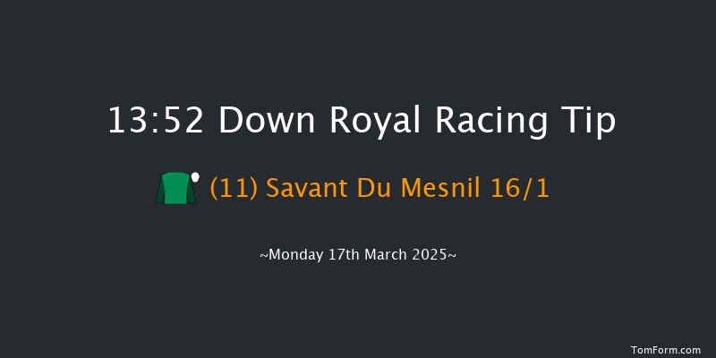 Down Royal  13:52 Maiden Hurdle 17f Tue 21st Jan 2025