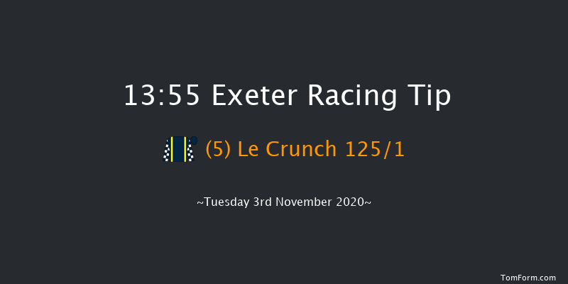 Kennford Novices' Hurdle (GBB Race) Exeter 13:55 Maiden Hurdle (Class 3) 17f Tue 20th Oct 2020