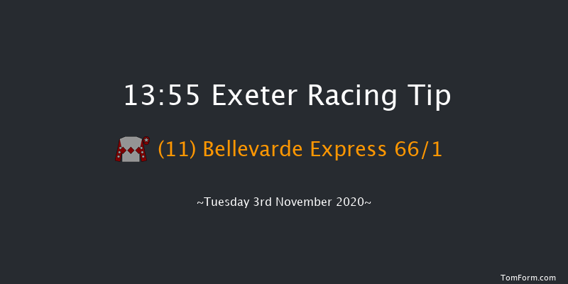 Kennford Novices' Hurdle (GBB Race) Exeter 13:55 Maiden Hurdle (Class 3) 17f Tue 20th Oct 2020