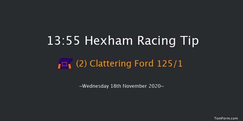 British Stallion Studs EBF 'National Hunt' Novices' Hurdle (Qualifier) (GBB Race) Hexham 13:55 Maiden Hurdle (Class 4) 16f Fri 6th Nov 2020