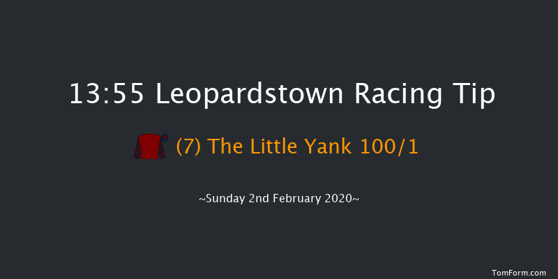 Leopardstown 13:55 Maiden Hurdle 16f Sat 1st Feb 2020