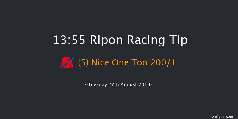 Ripon 13:55 Stakes (Class 5) 5f Mon 26th Aug 2019