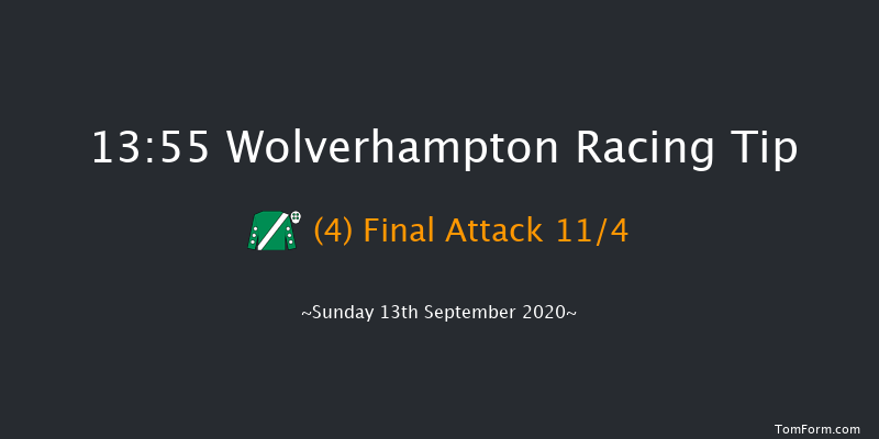 Visit attheraces.com Handicap (Div 1) Wolverhampton 13:55 Handicap (Class 6) 7f Wed 9th Sep 2020