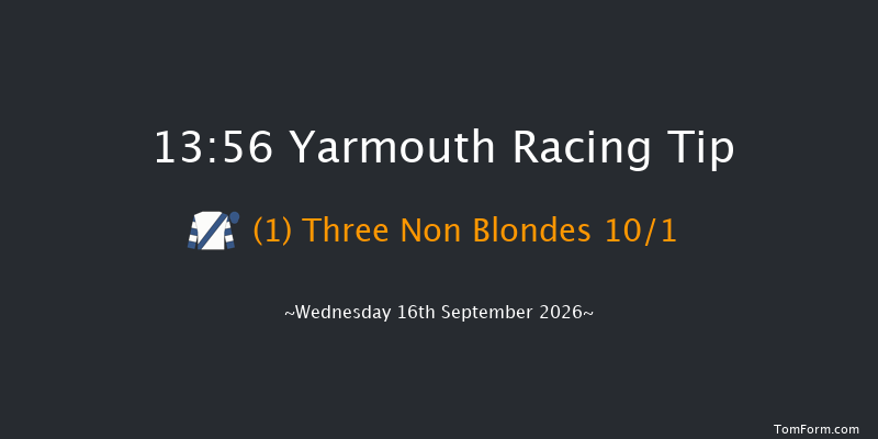 Yarmouth 13-56 (Class 4) 6f Tue 15th Sep 2026
