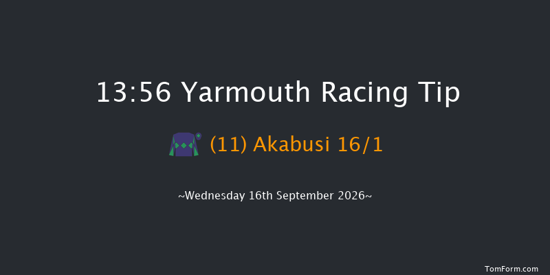 Yarmouth 13-56 (Class 4) 6f Tue 15th Sep 2026