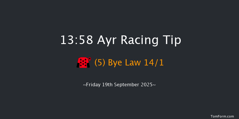 Ayr 13-58 (Class 2) 6f Thu 18th Sep 2025